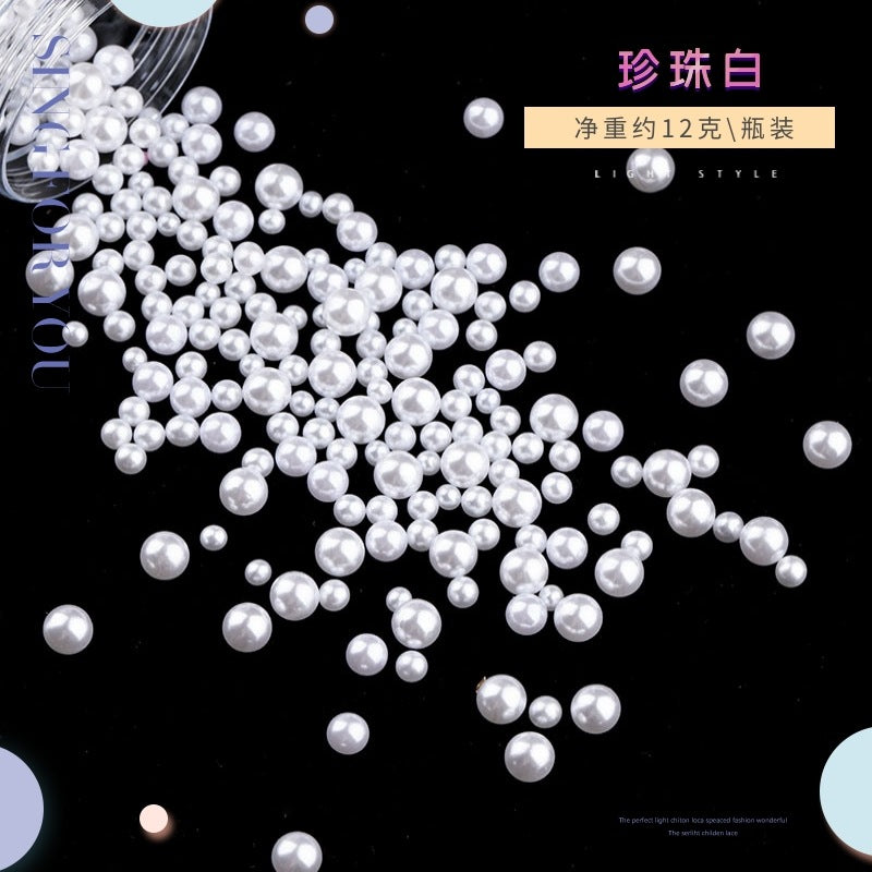 Wholesale DIY Crystal Dropping Gel Fruit Soft Pottery Candy Accessories  In Globe Balls Snow Stars Pearl Flowing Sand Filler